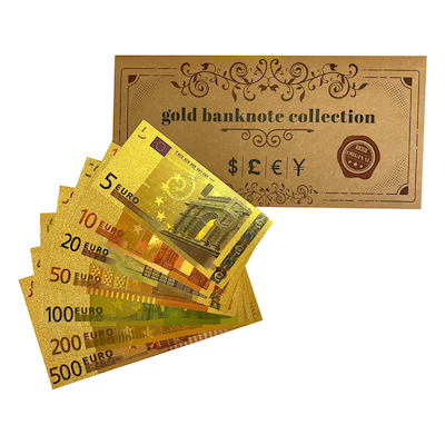 اسکناس کلکسیونی طرح یورو مجموعه 7 عددی 