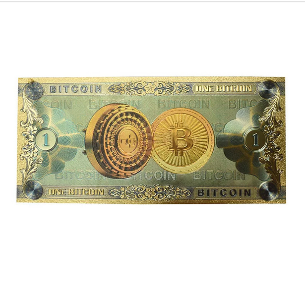 اسکناس تزیینی طرح بیت کوین(BITCOIN)