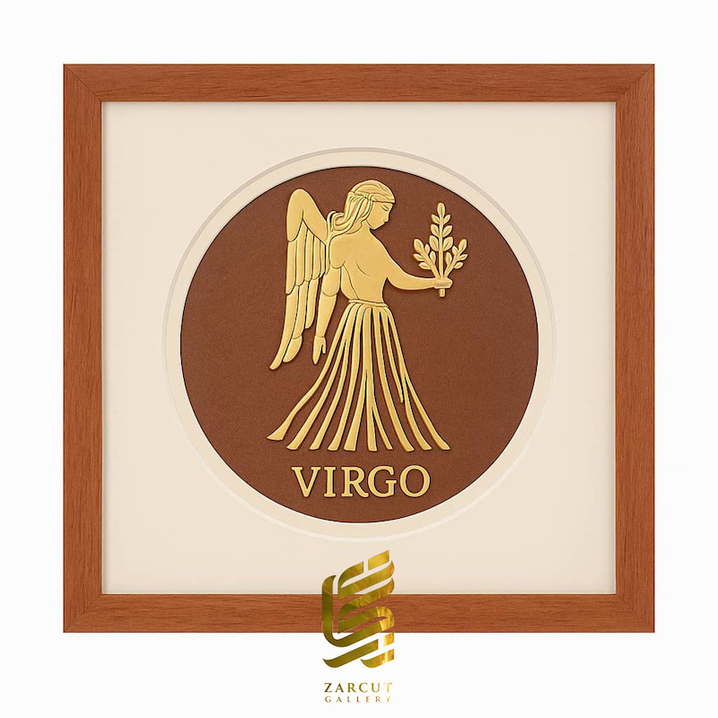 تابلو طلاکوب طرح ماه شهریور 2
