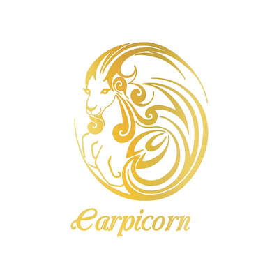 تابلو طلاکوب زرکات طرح ماه تولد دی مدل Capricorn