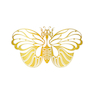 تابلو طلاکوب زرکات طرح پروانه مدل Butterfly