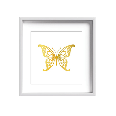 تابلو طلاکوب زرکات طرح پروانه مدل Butterfly