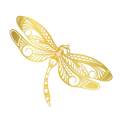 تابلو طلاکوب زرکات طرح پروانه مدل Butterfly