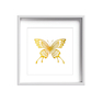 تابلو طلاکوب زرکات طرح پروانه مدل Butterfly