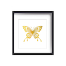 تابلو طلاکوب زرکات طرح پروانه مدل Butterfly