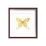 تابلو طلاکوب زرکات طرح پروانه مدل Butterfly