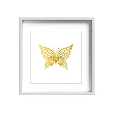 تابلو طلاکوب زرکات طرح پروانه مدل Butterfly