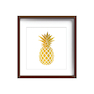 تابلو طلا کوب زرکات طرح آناناس مدل pineapple