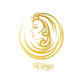 تابلو طلاکوب زرکات طرح ماه تولد شهریور مدل Virgo
