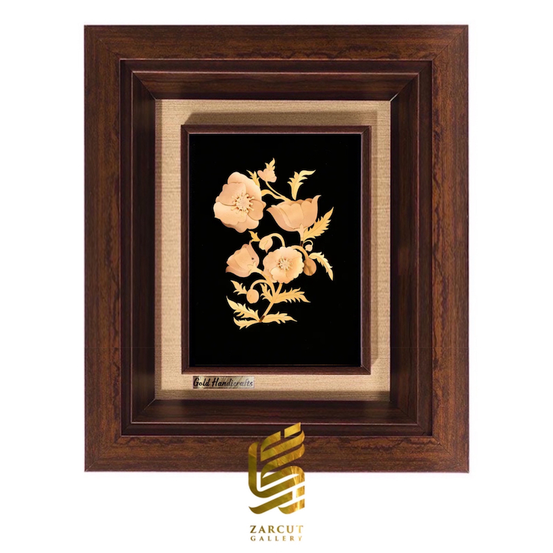 تابلو طلاکوب طرح آنه مون