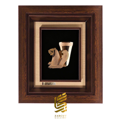 تابلو طلاکوب طرح ریتون
