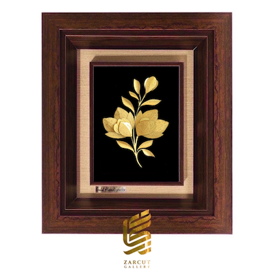 تابلو طلاکوب طرح مهگل