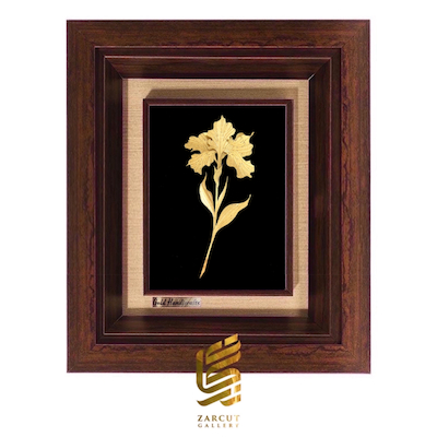 تابلو طلاکوب طرح آلاله