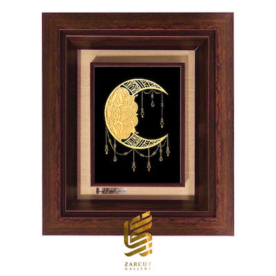 تابلو طلاکوب طرح مهتاب
